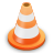 Traffic Cone indicating a Detour Route