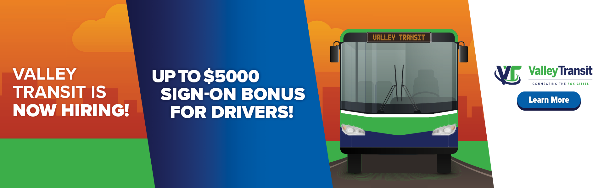 Now offering sign-on bonus for drivers